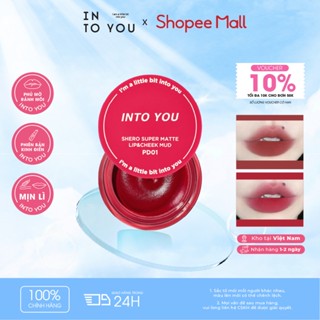 [KOL] Son Hũ Bùn Lì INTO YOU Màu 302 Hot Trend Lên Màu Chuẩn Dễ Tán Hiệu Ứng Lì Lâu Trôi PD01 5g