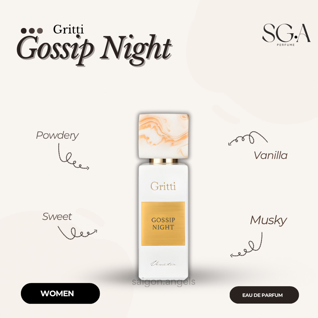 5/10ml • Gritti • Gossip Night | Nước hoa Nữ