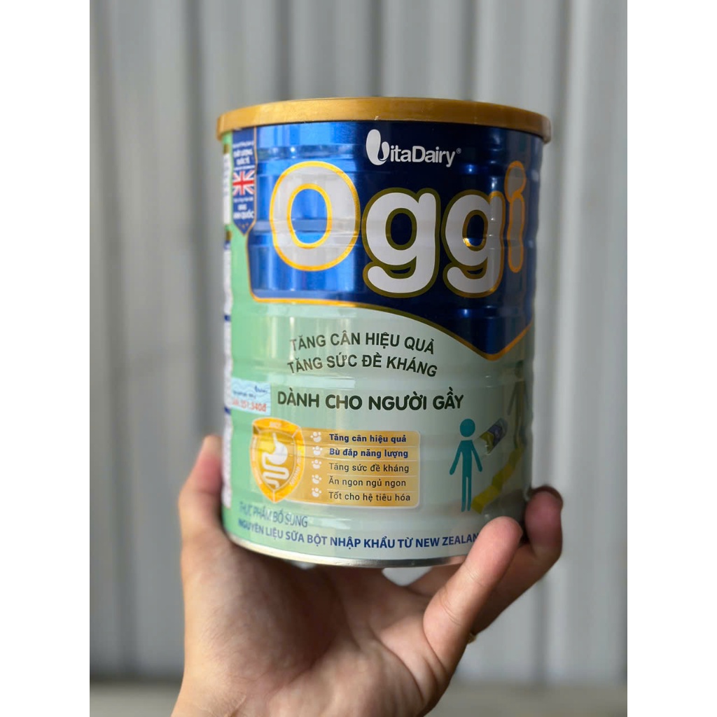 [Vitadairy] Sữa bột Oggi cho người Gầy - hỗ trợ Tăng Cân Hiệu Quả - Tăng Sức Đề Kháng