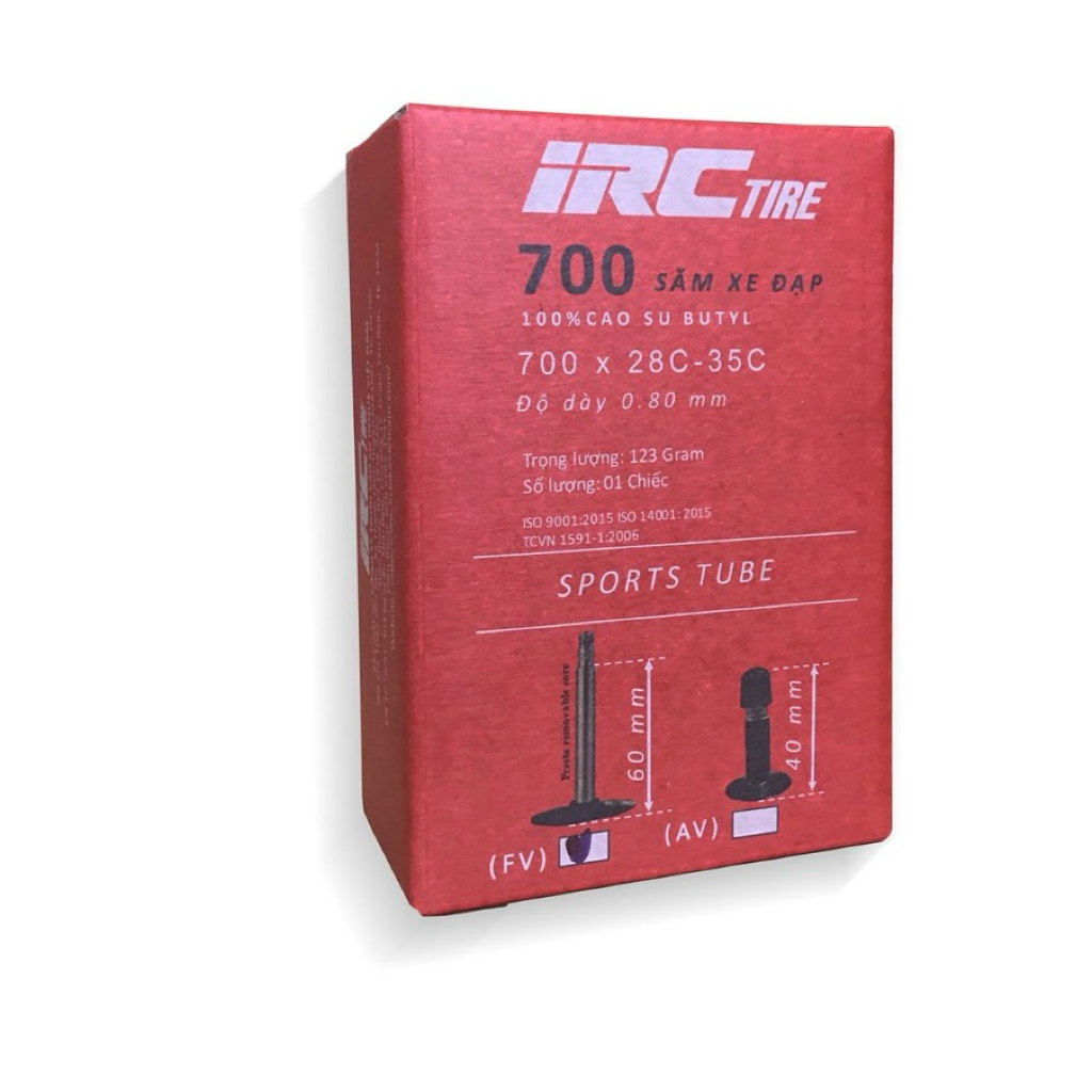 Ruột IRC 700x28/35 FV 60