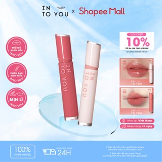   KOL  Son Tint Dưỡng Bóng 1 Trong 2 INTO YOU Glow Lip Tint Mirror – Căng Mọng Mướt Mịn Ánh Gương Cực 