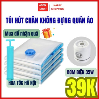 Túi hút chân không đựng quần áo chăn ga công nghệ Nhật Bản - Đa năng, tiện dụng kèm bơm hút
