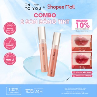 [VÕ HÀ LINH x INTO YOU] COMBO 02 son bóng Into You Lip Gloss Tint R01 2.5g x 2