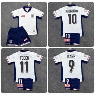  Bộ Quần Áo Bóng Đá Trẻ Em Đội Tuyển Anh Euro 2024 Chuẩn Mẫu Thi Đấu- Vải Polyester Gai Thái Cao Cấp 