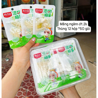 [sẵn hàng mới]  1 Bịch 50 Gói Măng - sốt cay siu ngon hàng sẵn