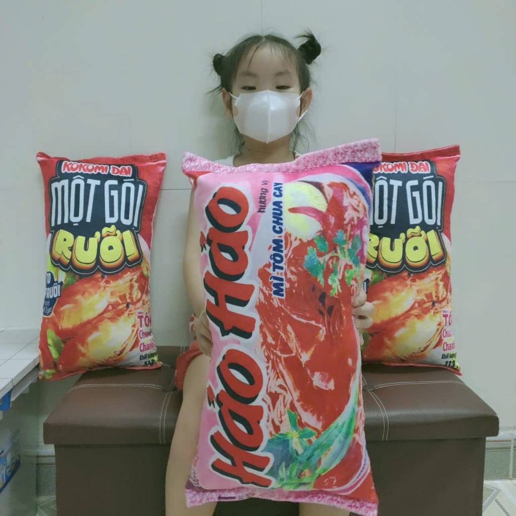 GẤU BÔNG MÌ HẢO HẢO 50cm HÀNG CAO CẤP