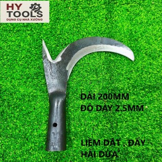 Liềm 2 Lưỡi Dật , Đẩy Hái Dừa ,Cành Cây 200mm Thép Tốt