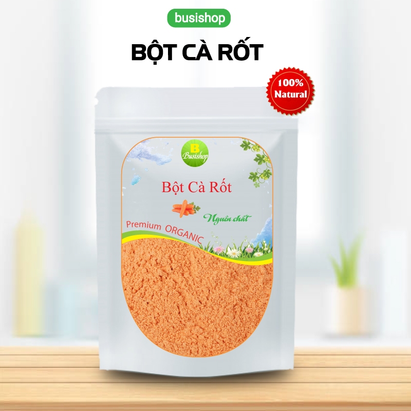 Bột cà rốt nguyên chất 100g