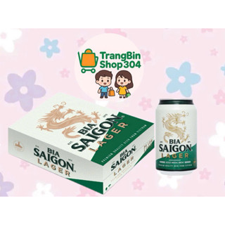  Bia Sài Gòn Xanh Lager 330ml 
