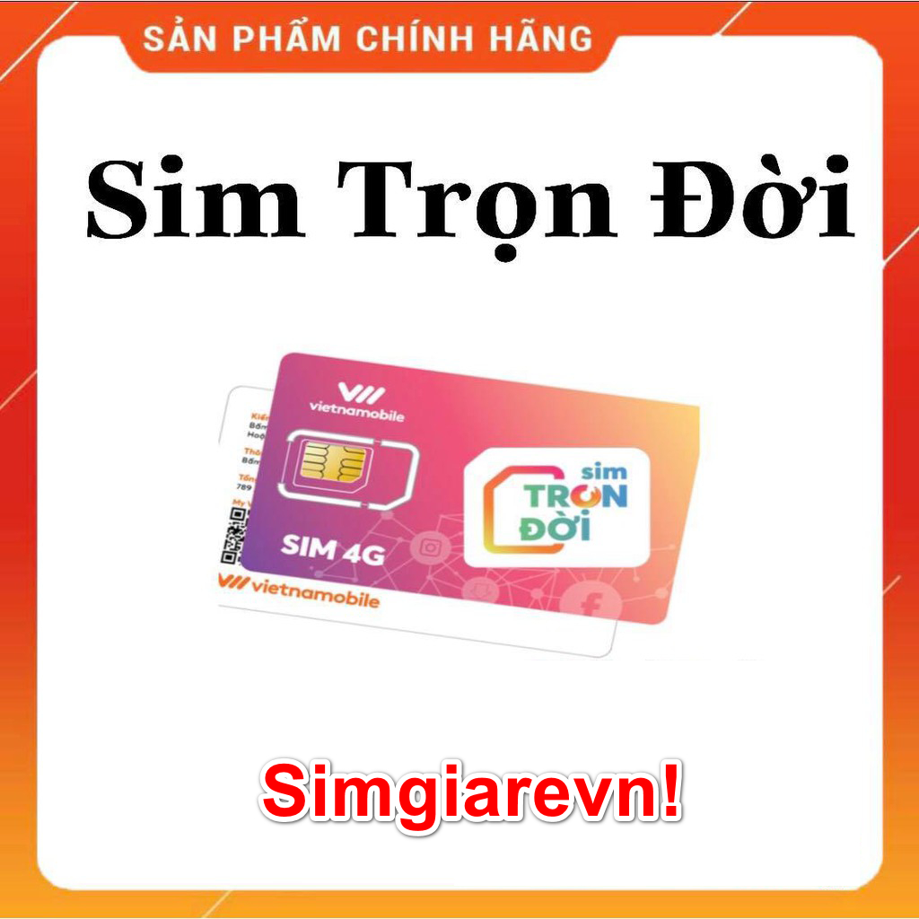 Sim TRỌN ĐỜI Vietnamobile