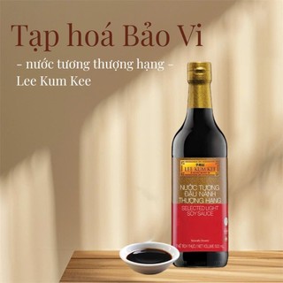 Chai 500ml - Nước Tương Đậu Nành Lee Kum Kee - SELECTED LIGHT SOY SAUCE