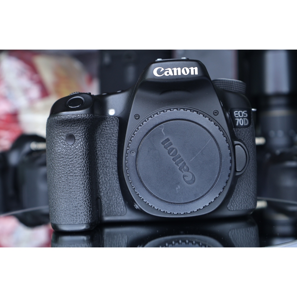 Bộ Máy ảnh Canon 70d + lens 17-85mm is usm (máy mới - màn xoay lật cảm ứng - 33k shot) Bảo hành 12 tháng - Lens máy ảnh