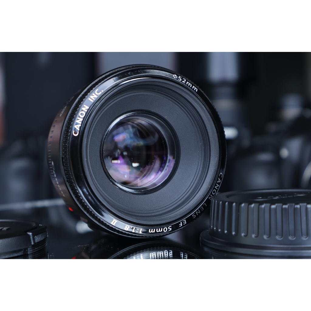 Ống kính canon ef 50mm f1.8 II - Ống kính Canon EF