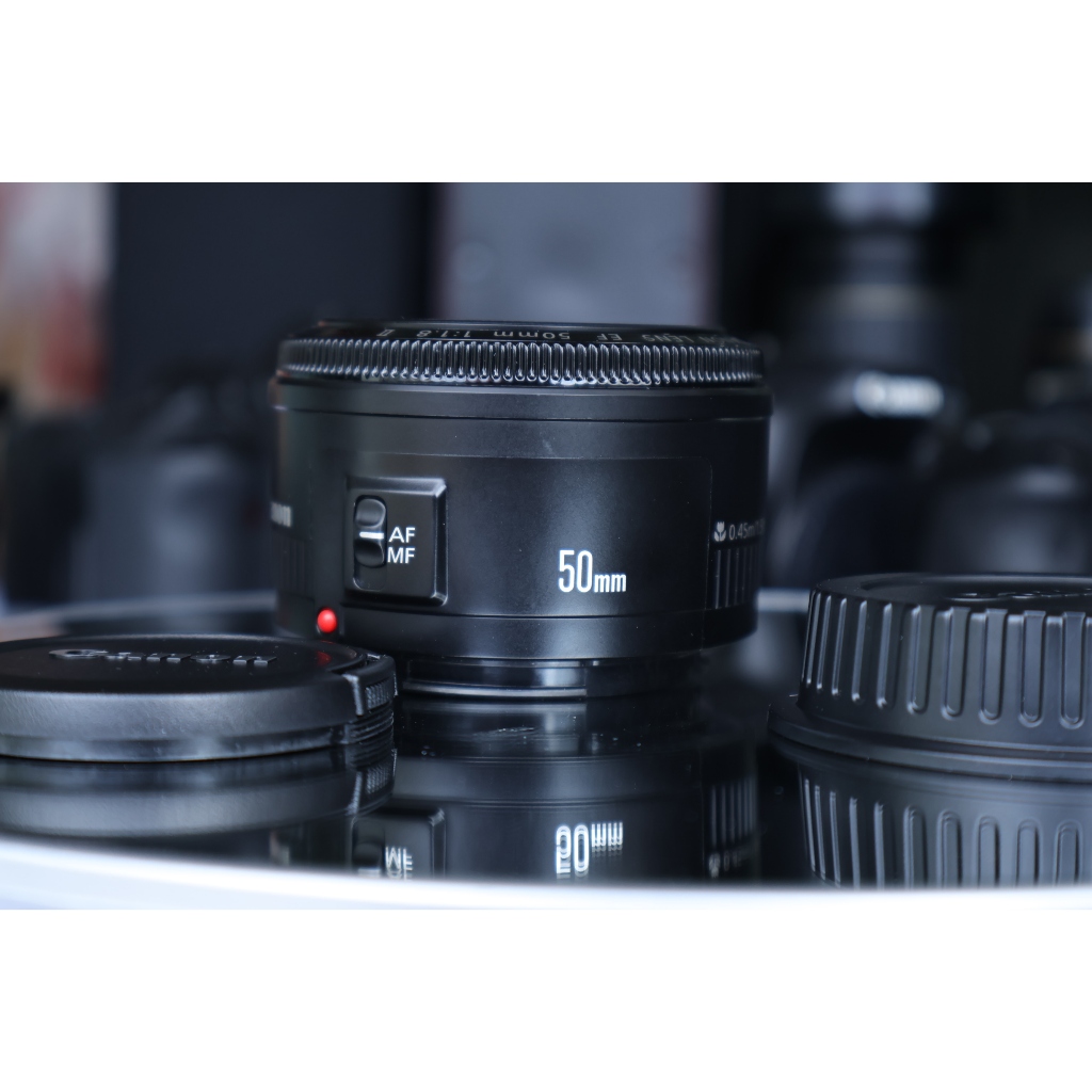 Ống kính canon ef 50mm f1.8 II - Ống kính Canon EF