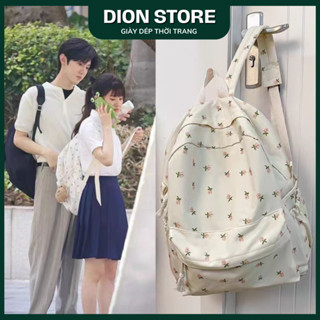 Balo cặp hoa nhí Triệu Lộ Tư/Tang Trĩ (Vụng Trộm Không Thể Giấu) phong cách Hàn Quốc vintage dễ thương Dionstore