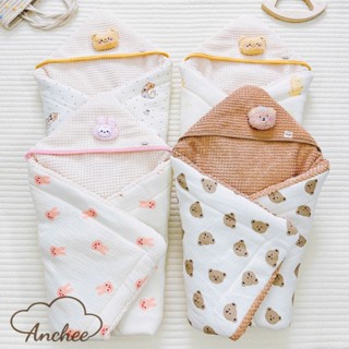  Chăn Ủ Xô Lót Lông Anchee Dầy Ấm Cho Bé Sinh Mùa Đông Kích Thước 75x75cm 