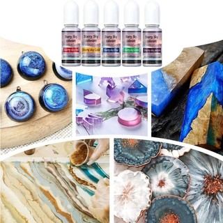 Màu Nhũ Ánh Sao Pha Màu Resin AB Resin UV