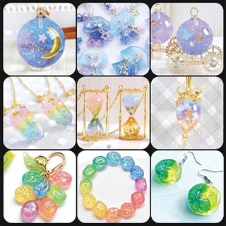 Màu Nhũ Ánh Sao Pha Màu Resin AB Resin UV