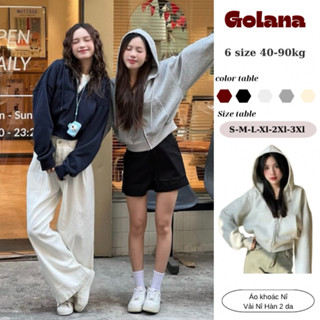 Áo Sweater Nỉ Dài Tay dáng Crottop, Áo Khoác Nỉ Hàn Siêu Cá Tính ( có bigsize)