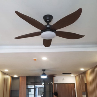 Quạt Trần 5 Cánh Mart.home 6 Cấp Độ Gió 3 Chế Độ Đèn Điều Khiển Từ Xa Bảo Hành 10 Năm Mã 04