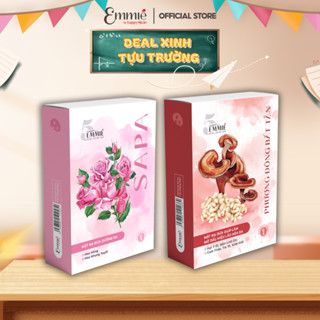 COMBO 2 Hộp 10 mặt nạ sinh học phôi dừa BST Việt Nam - Dưỡng ẩm sâu Sapa+Hỗ trợ da đàn hồi PĐBT 25x20