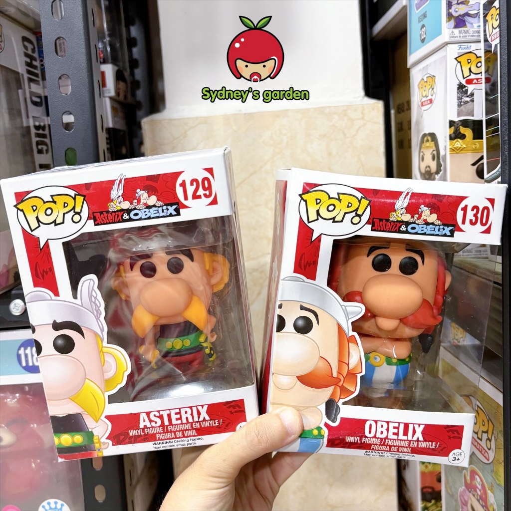 Mô hình Funko Pop ANIMATION - ASTERIX & OBELIX (DAMAGED)