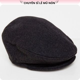  Mũ nồi dạ nam trung niên thời trang thanh lịch nón mỏ vịt với chất liệu dạ cao cấp phù hợp nam giới bố ông 
