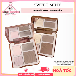  Sweet mint Tạo khối 4 ngăn | Minihouse 
