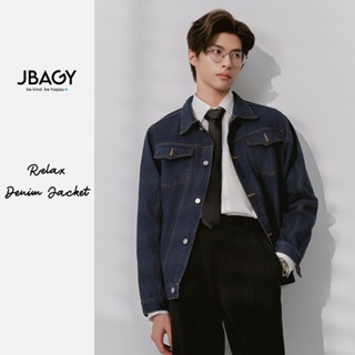 Áo khoác jean nam form rộng Classic Denim Jacket Thương Hiệu JBAGY - JK2402