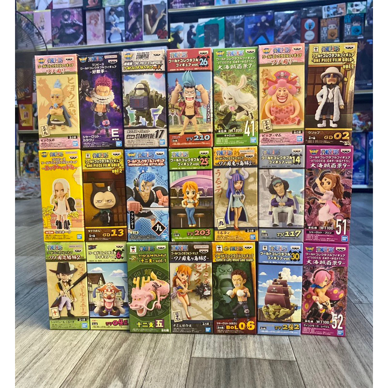 [Có sẵn] Mô hình One Piece chính hãng WCF nami pudding katakuri kuzan seraphim ulti mihawk đồ decor 