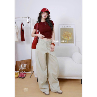 Áo thun croptop cá tính _ Hàng loại 1