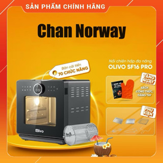 [CHÍNH HÃNG] Nồi Chiên Hơi Nước OLIVO SF16 PRO MAX 2025 - Dung Tích 16L - Thương Hiệu Mỹ 🇺🇸