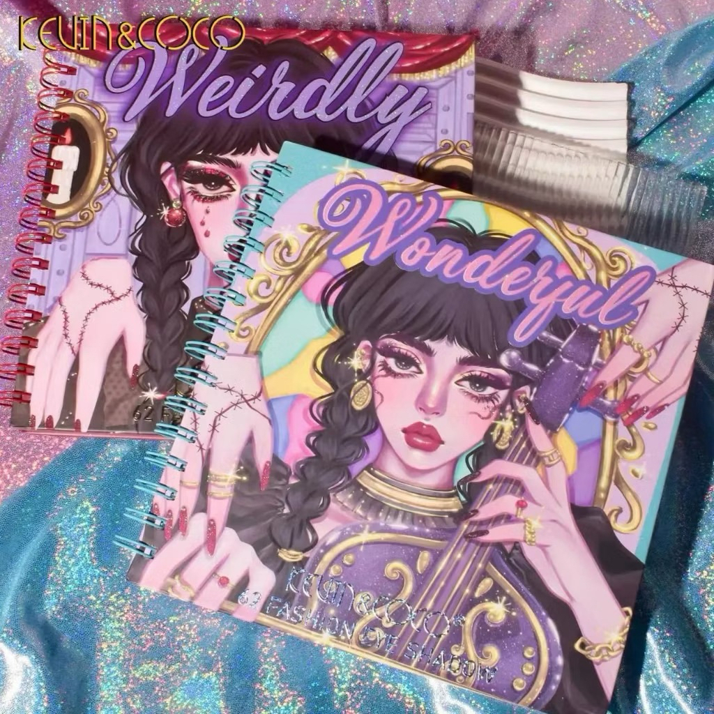 Bảng Phấn Mắt Barbie kevin & coco 62 Màu Chống Thấm Nước Và Mồ Hôi Màu Sắc Hot Trend