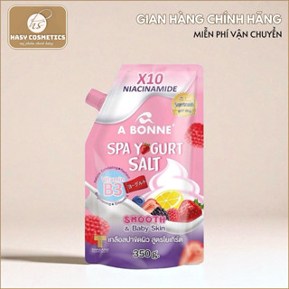 Muối Tắm Trắng Và Tẩy Tế Bào Chết A Bonne' Spa Yogurt Salt 350g