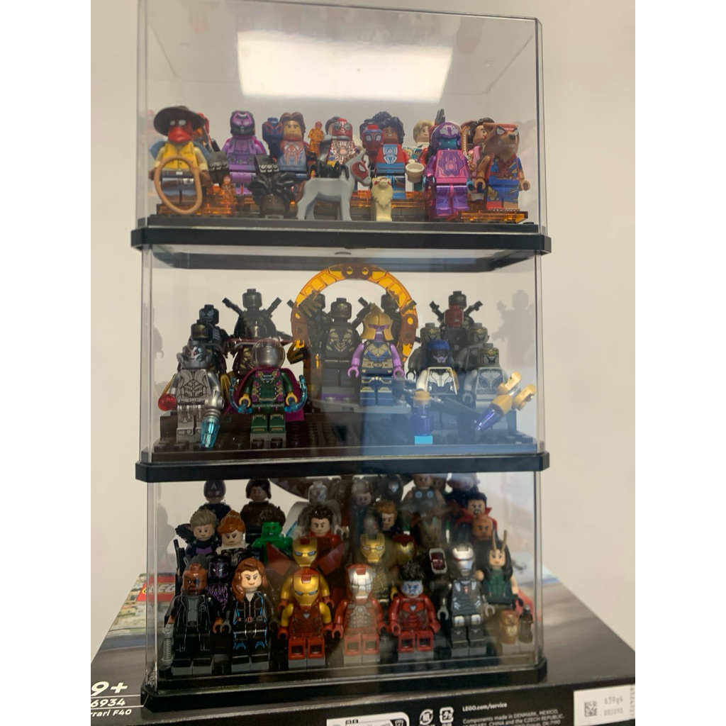 Lego chính hãng combo 68 minifigures Marvel - Avenger Lego - Spiderman - Iron Man hàng real 100%