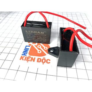 [Mã ELHA22 giảm 5% đơn 300K] [Combo 5 chiếc] Tụ quạt 1.5uF 450V CBB61