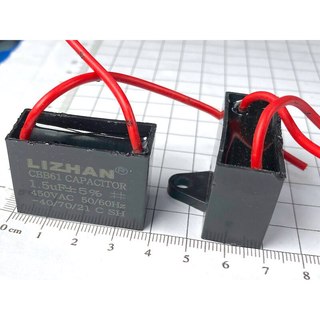 [Mã ELHA22 giảm 5% đơn 300K] [Combo 5 chiếc] Tụ quạt 1.5uF 450V CBB61