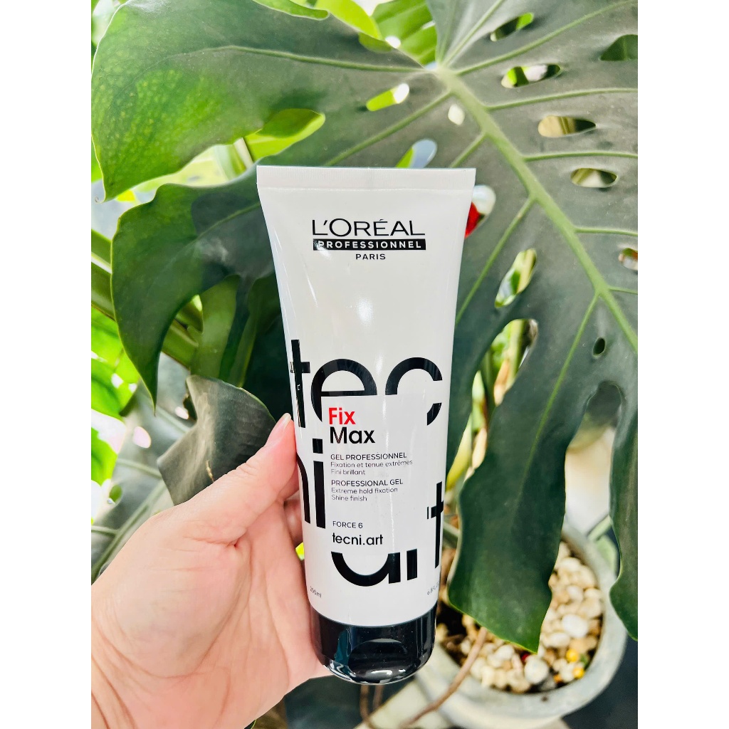 Gel tạo kiểu tóc siêu cứng FIX MAX TECNI ART LOREAL (mẫu mới)