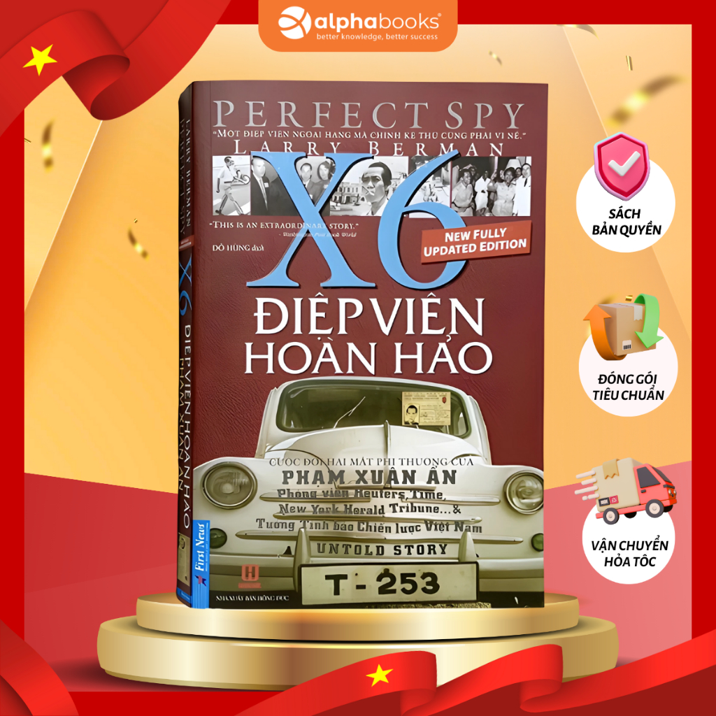 Sách Điệp viên Hoàn Hảo X6 - Phạm Xuân Ẩn - First News
