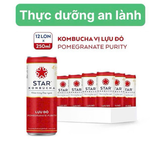 STAR KOMBUCHA LỰU ĐỎ/POMEGRANATE PURITY 250ml
