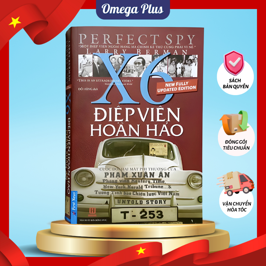 Sách Điệp Viên Hoàn Hảo X6 - Phạm Xuân Ẩn - First News