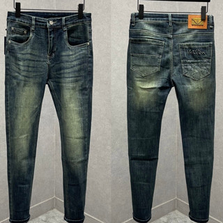 [New] Quần Jean L.V Nam Xanh Rêu Eo Vì_Luôn Vui Tươi Quần Bò Nam Xanh Sẫm LV Cao Cấp Chất Co Dãn 4 Chiều