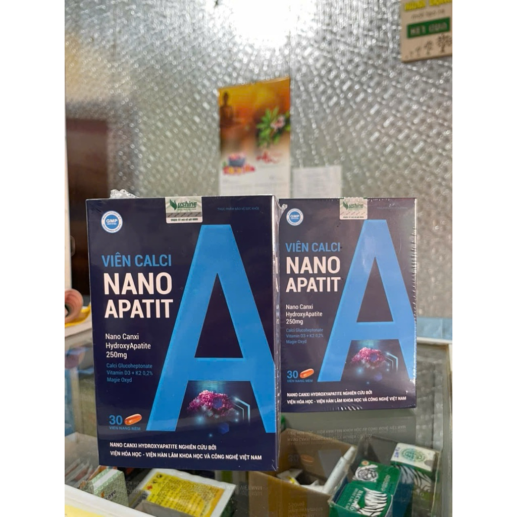 Viên Calci Nano Apatit lọ 30 viên
