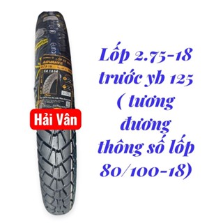  lốp vỏ 2.75-18 trước Suzuki EN hJC 125 150  ko dùng săm  gai địa hình..9 