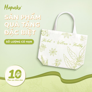 [PHIÊN BẢN GIỚI HẠN] Túi Tote, Túi Vải Canvas, Quà tặng Kỷ niệm 10 năm HAPAKU Số lượng có hạn