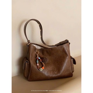  Túi đeo vai đeo chéo dáng công sở da mềm đi chơi đi học tặng kèm charm 724 