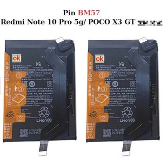  Pin ZIN Tương Thích Xaomi Model BM57 Dùng Cho Redmi Note 10 Pro  bảo hành 3 tháng  