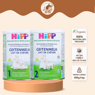 Sữa Bột Hipp Dê Organic Bổ Sung Lợi Khuẩn Phát Triển Trí Não Chiều Cao Tăng Miễn Dịch Cho Bé 400g