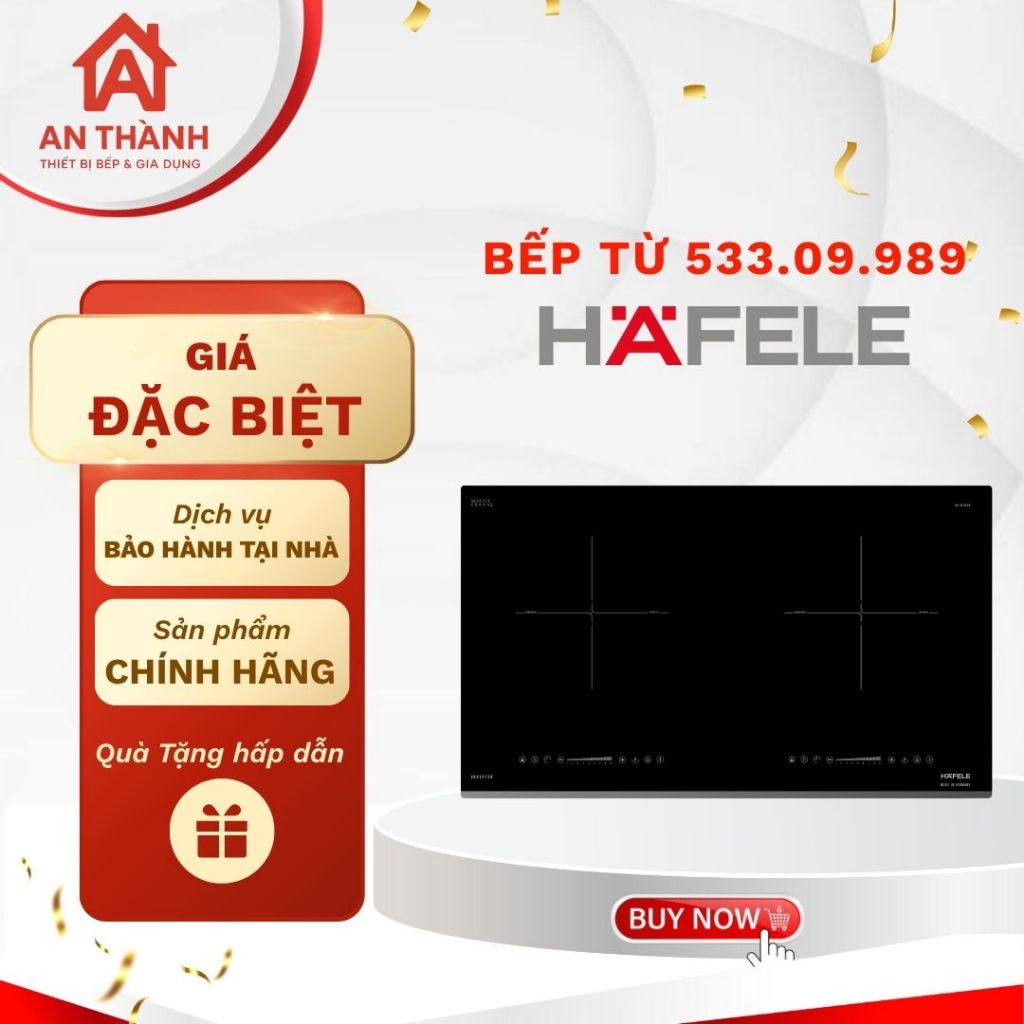 Bếp từ Đức 2 vùng nấu HC-I7326B 533.09.989 - Bếp từ đôi cao cấp dành cho gia đình