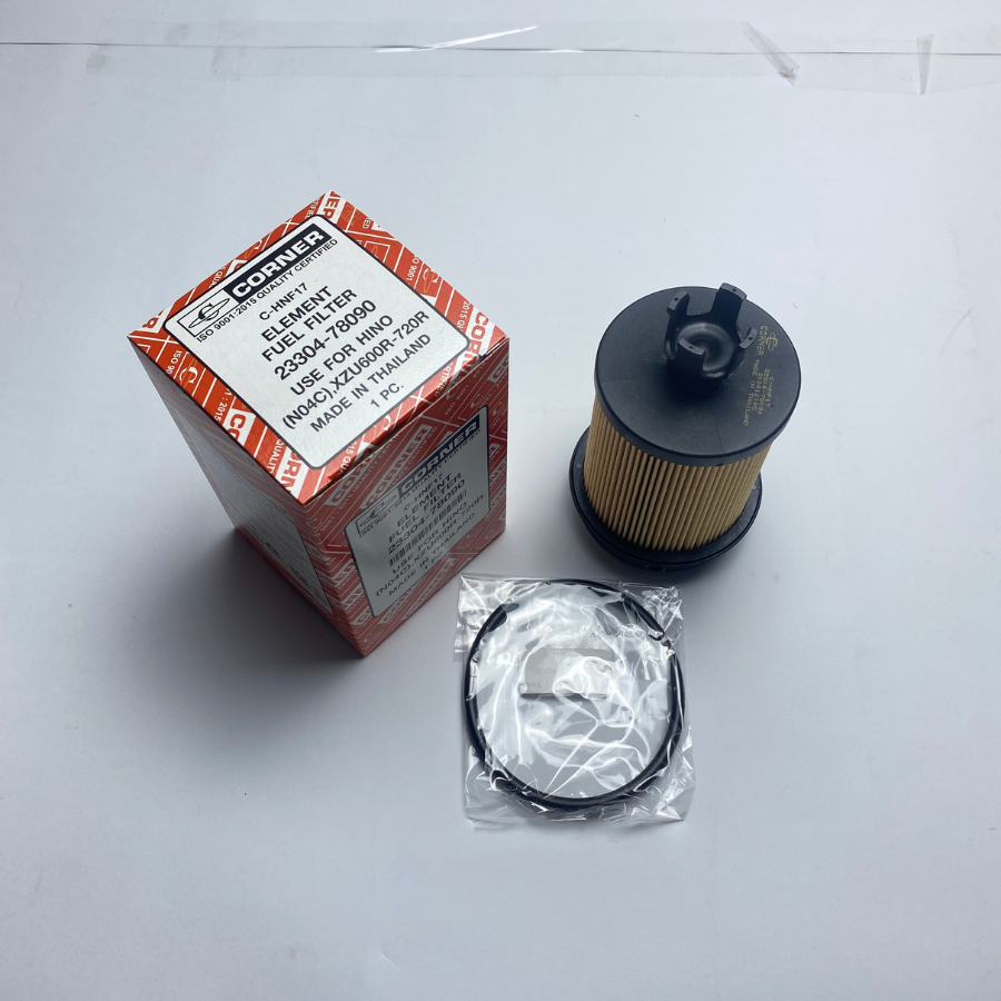 Lọc thô Hino 300 XZU Euro 2, Euro 4 mã OEM 23304 - 78091 chính hãng Corner Thailand